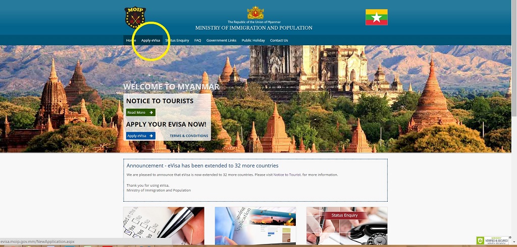 e-visa-birmanie