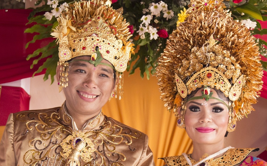 Bali D couvrir un mariage balinais traditionnel de l 