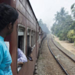 L’incroyable train entre Galle et Colombo au Sri Lanka